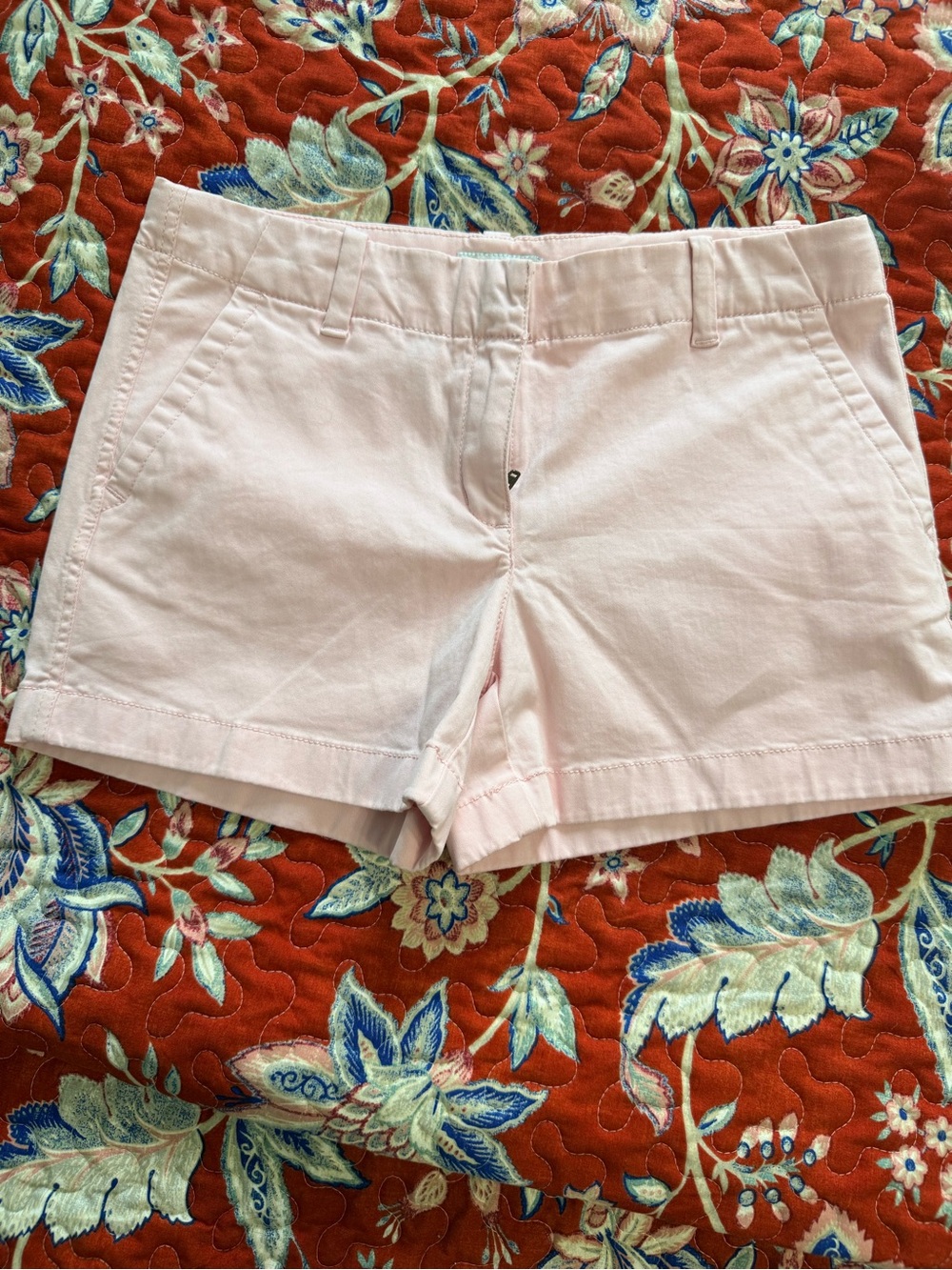 Vineyard Vines Light Pink Girls' Cotton Shorts